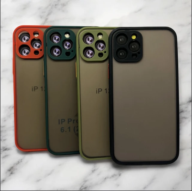 قاب پشت مات دور رنگی doyers آیفون 12pro