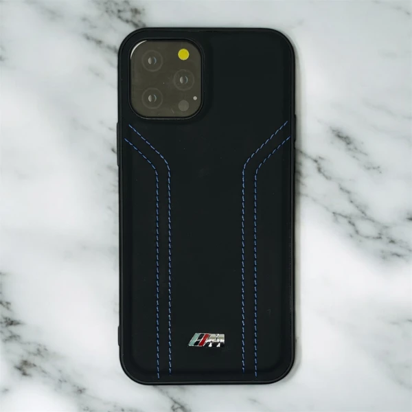 قاب چرم bmw آیفون 12pro-12