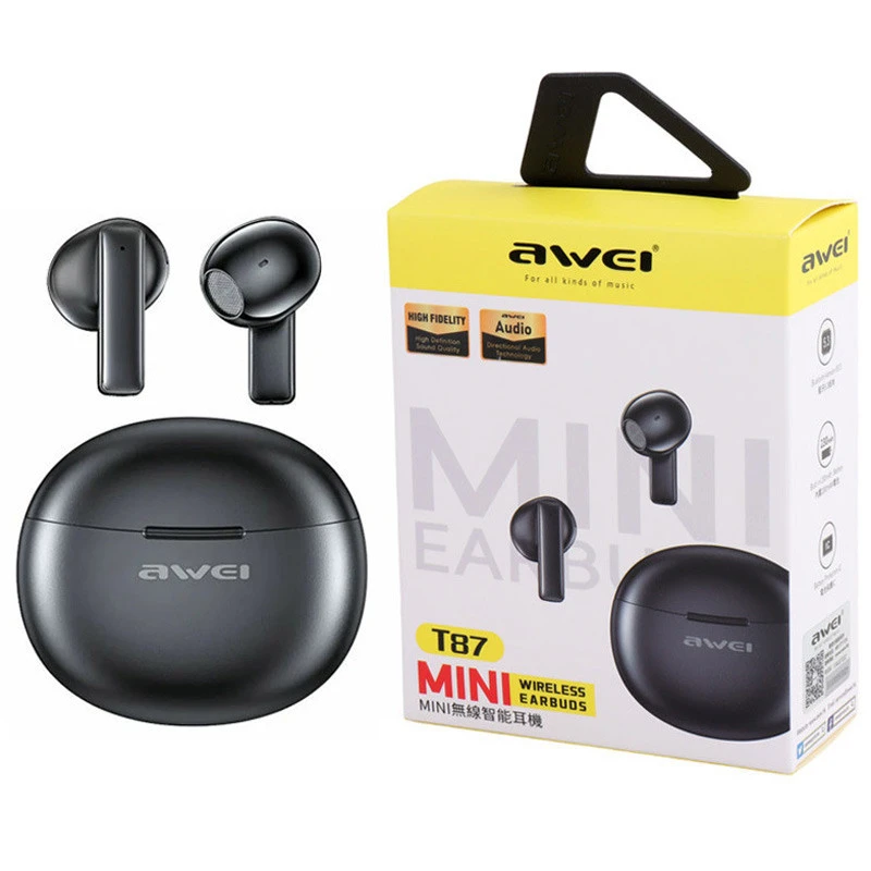 هندزفری بلوتوث دو تایی اوی Awei-Mini-T87 TWS