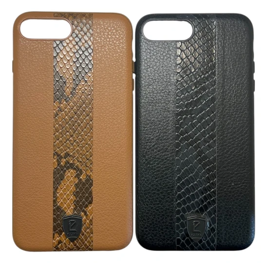 قاب چرم پوست ماری poluka آیفون 7plus-8plus