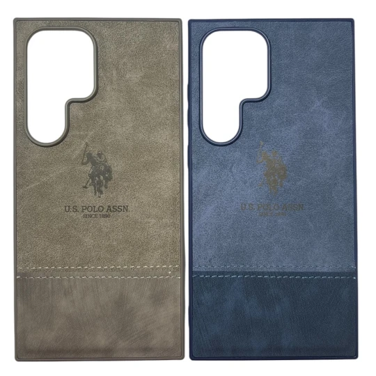قاب چرم مصنوعی دو تیکه طرح polo سامسونگ S24 ultra