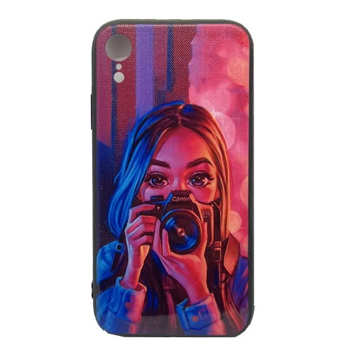 قاب طرحدار photographer girl1 آیفون xr