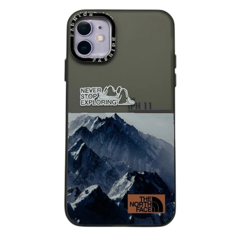قاب طرح north face آیفون 11