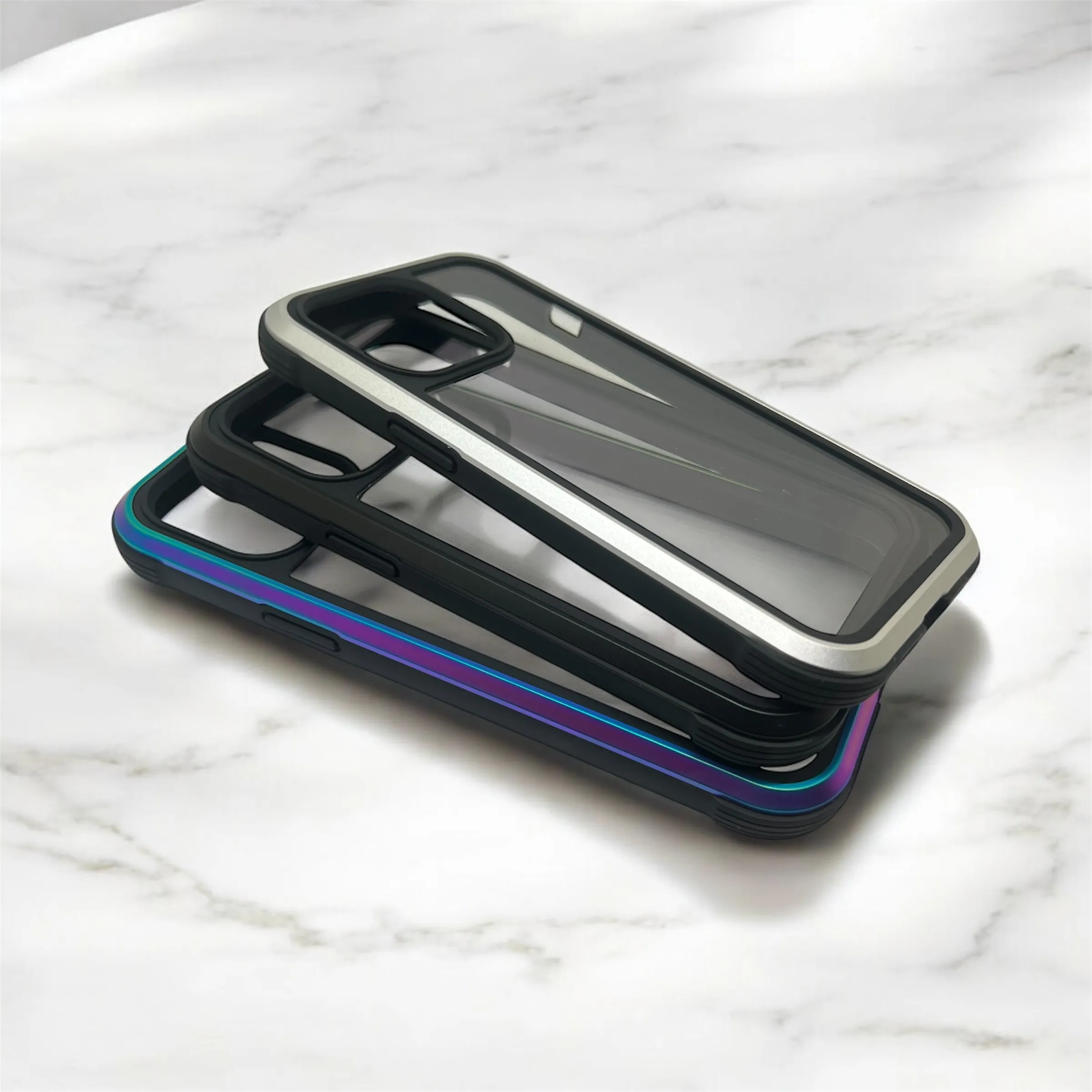 قاب گرین لاین مدل hibrido iphone 13promax