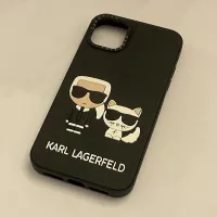 قاب چرم karl lagerfeld آیفون 13promax